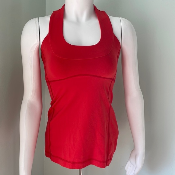 Lululemon Scoop Neck Tank Love Red - Picture 6 of 12
